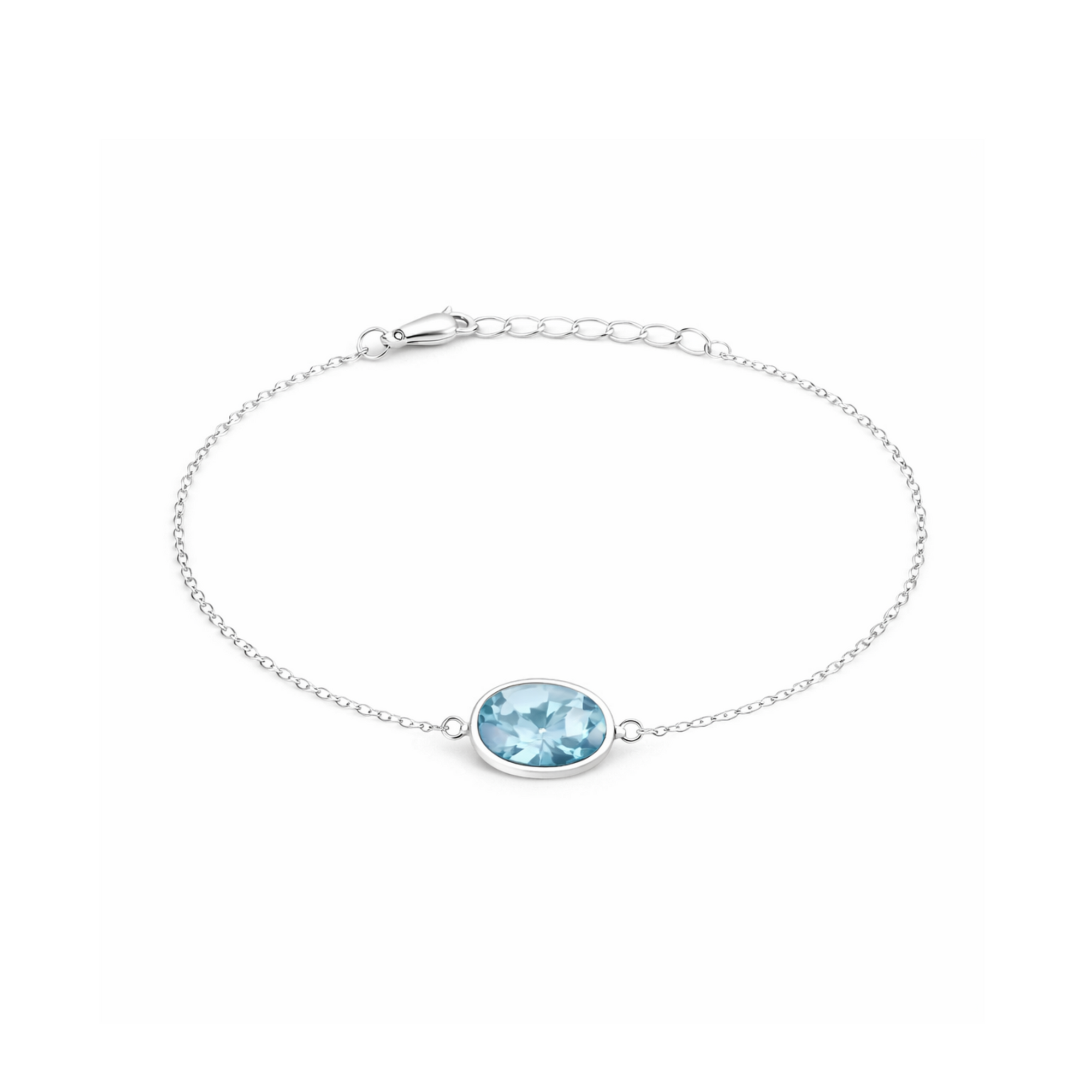 Blue topaz bracelet