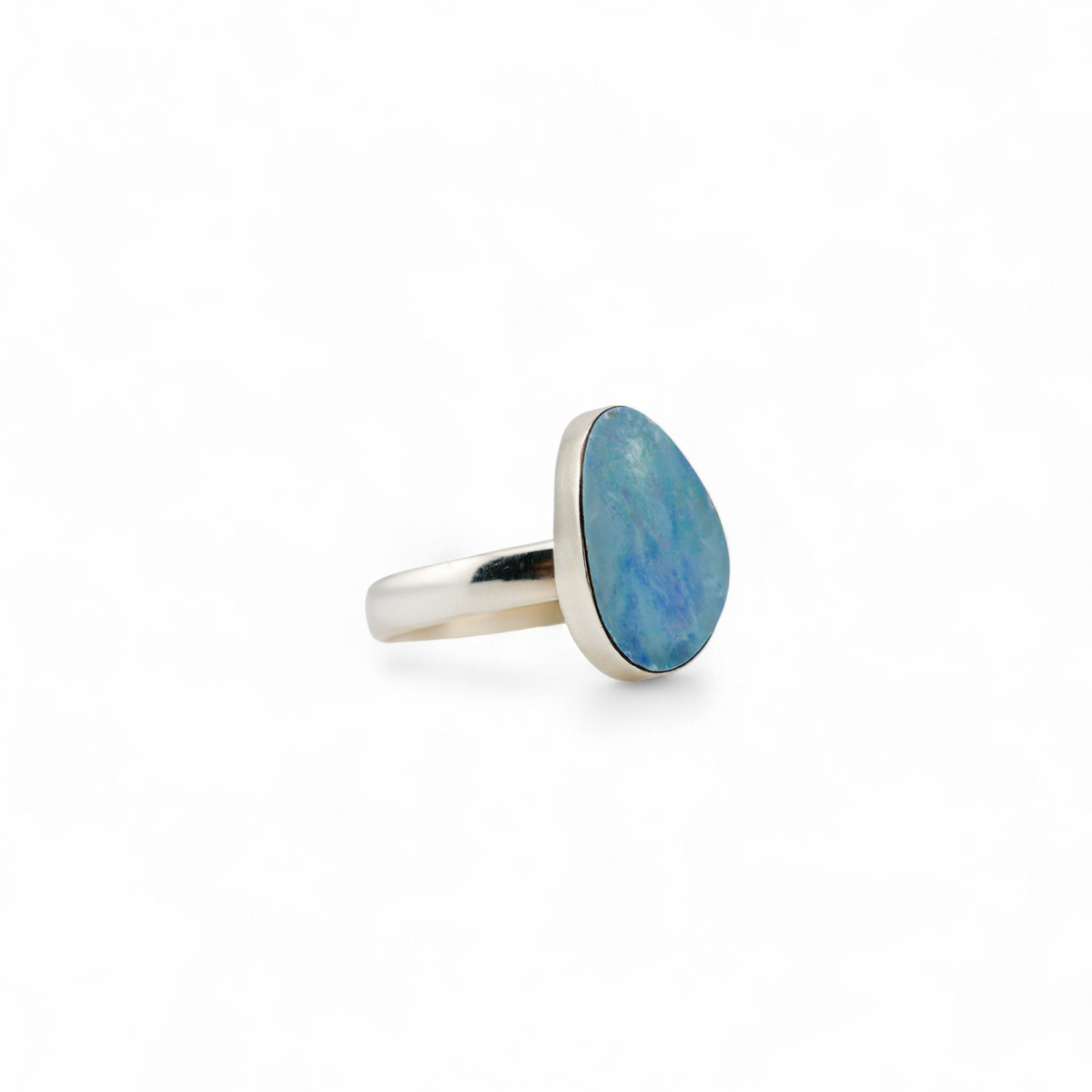 Australian opal ring