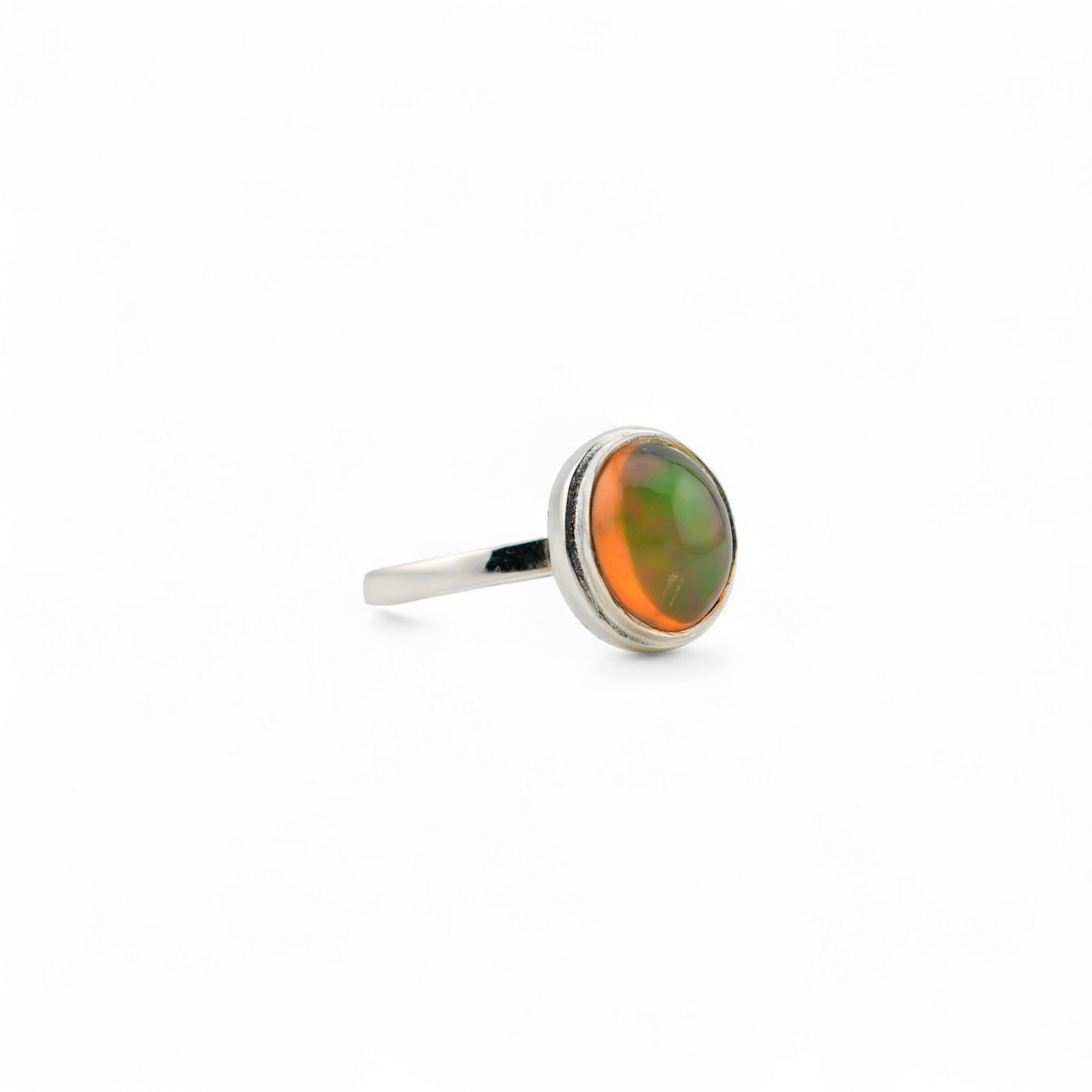 Ethiopian opal ring