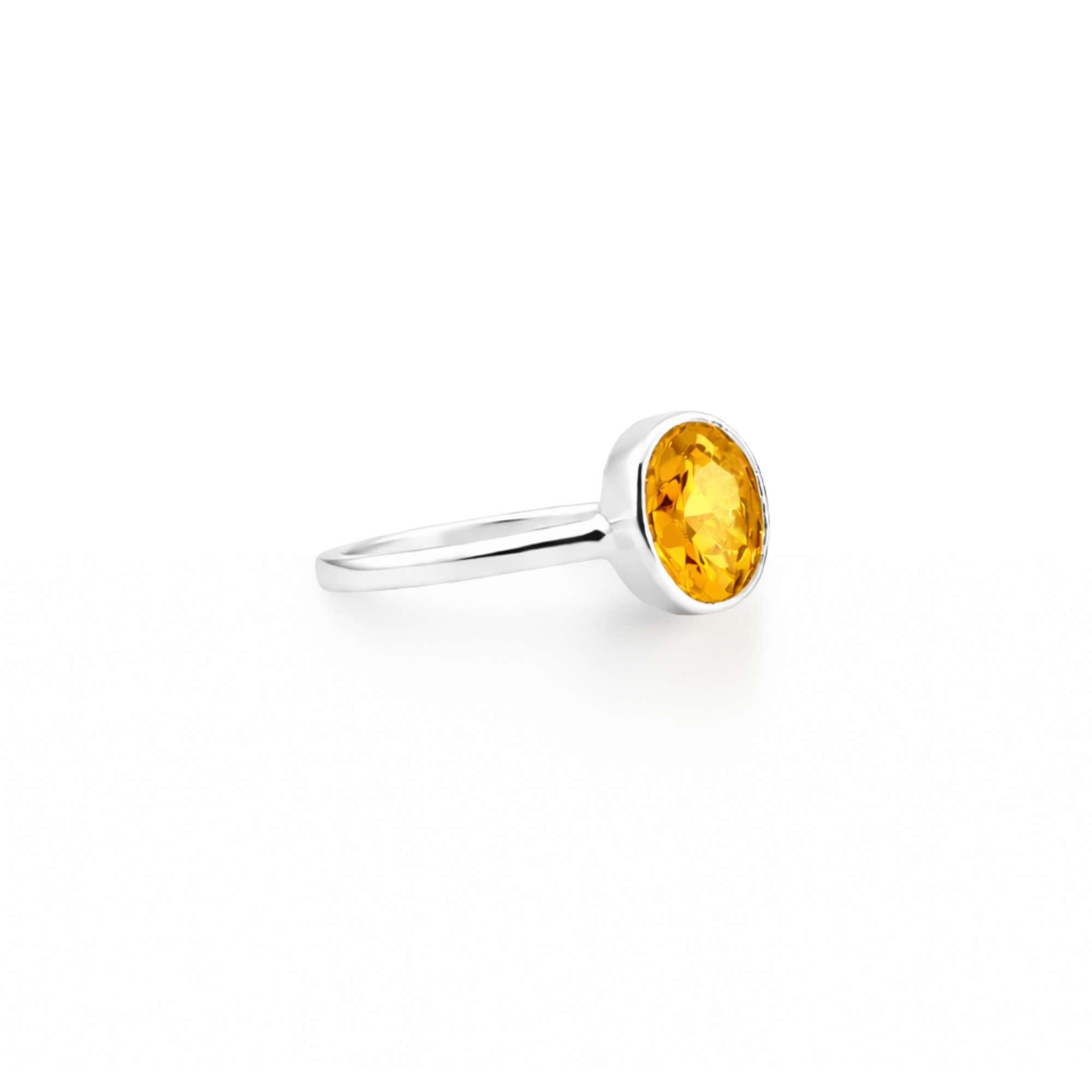 Eternal citrine ring