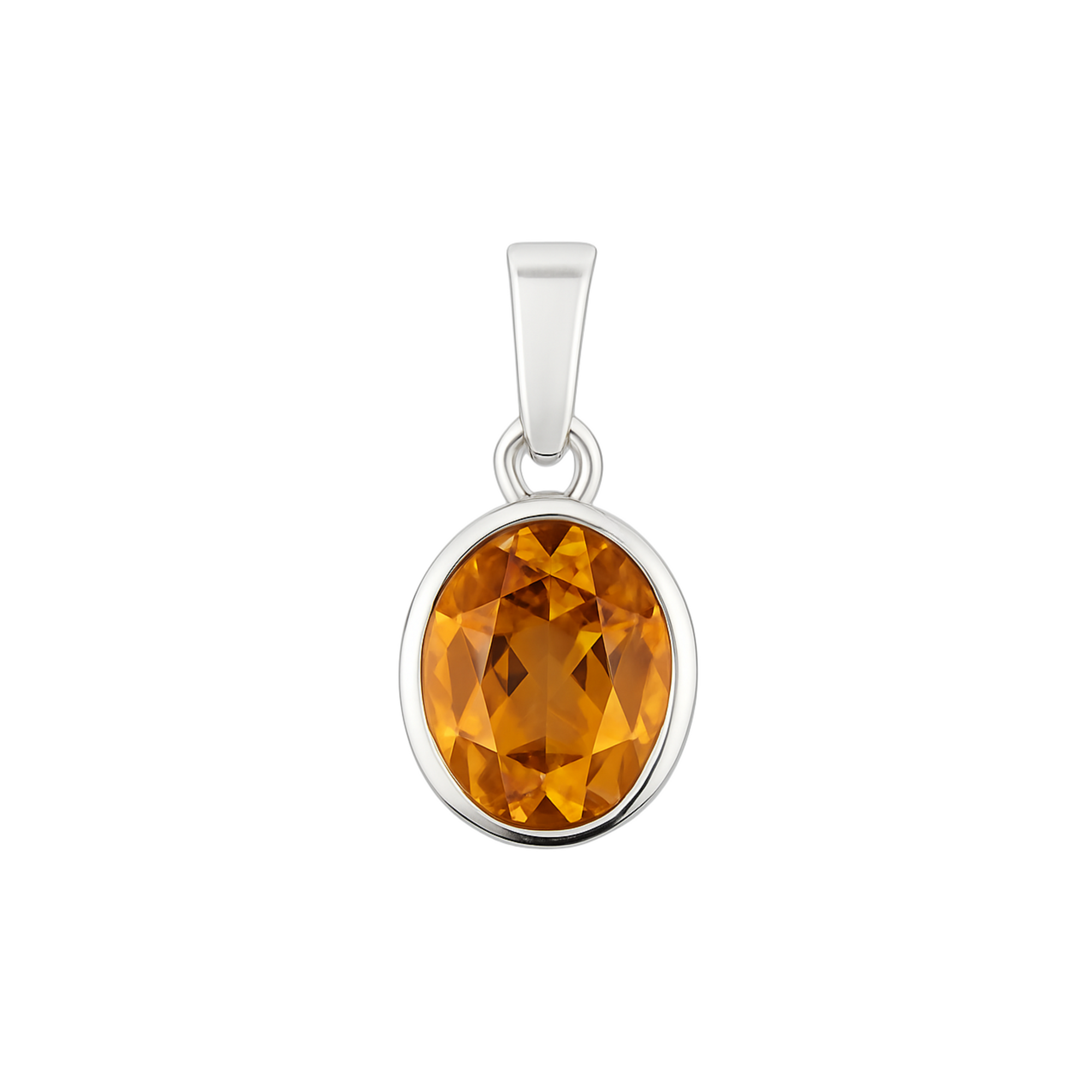 Eternal citrine pendant