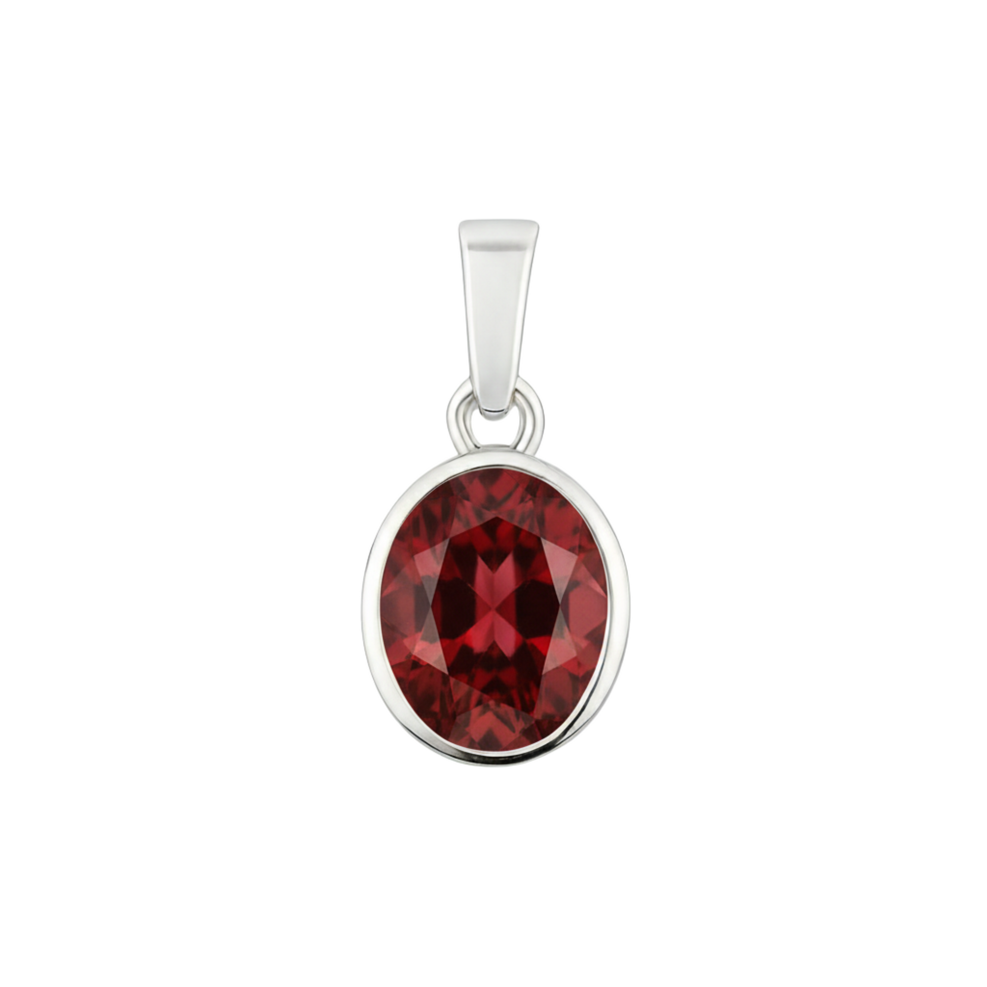 Eternal garnet pendant