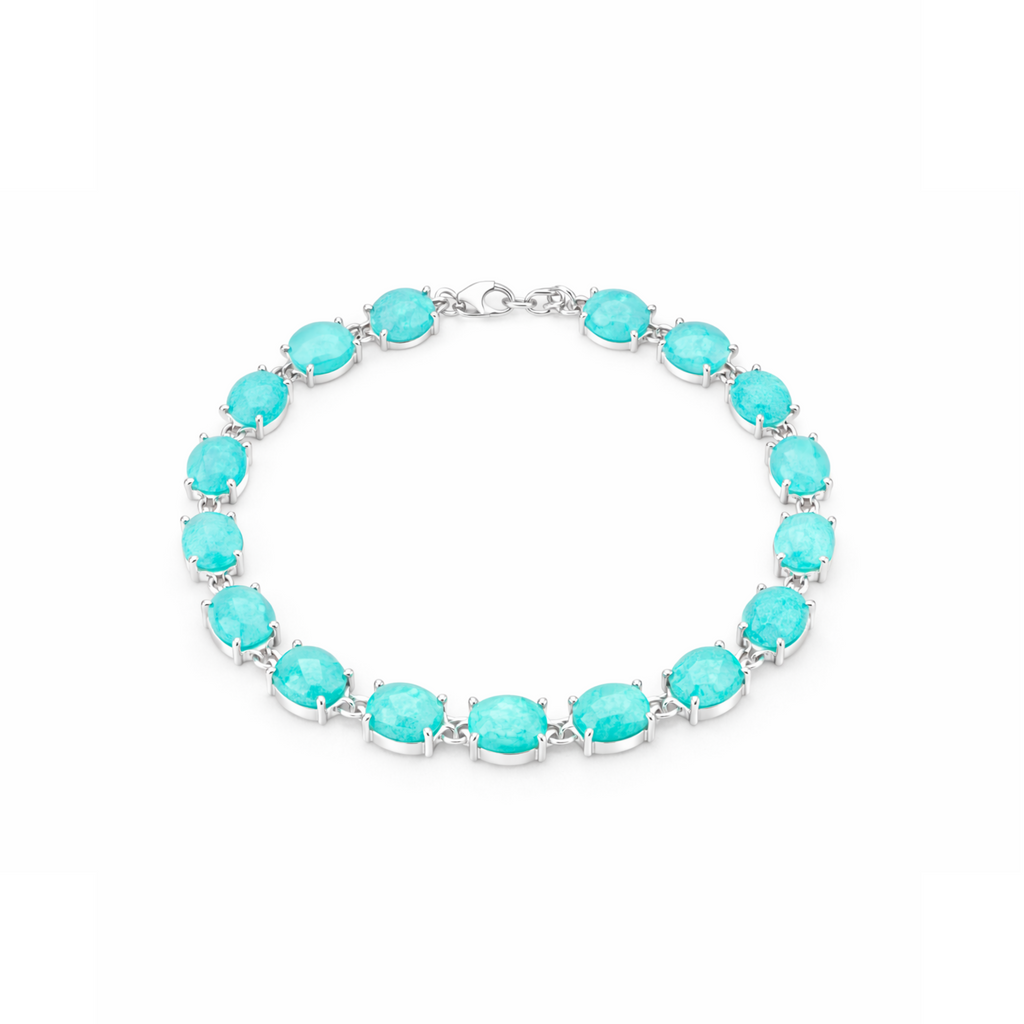 Amazonite briolette bracelet