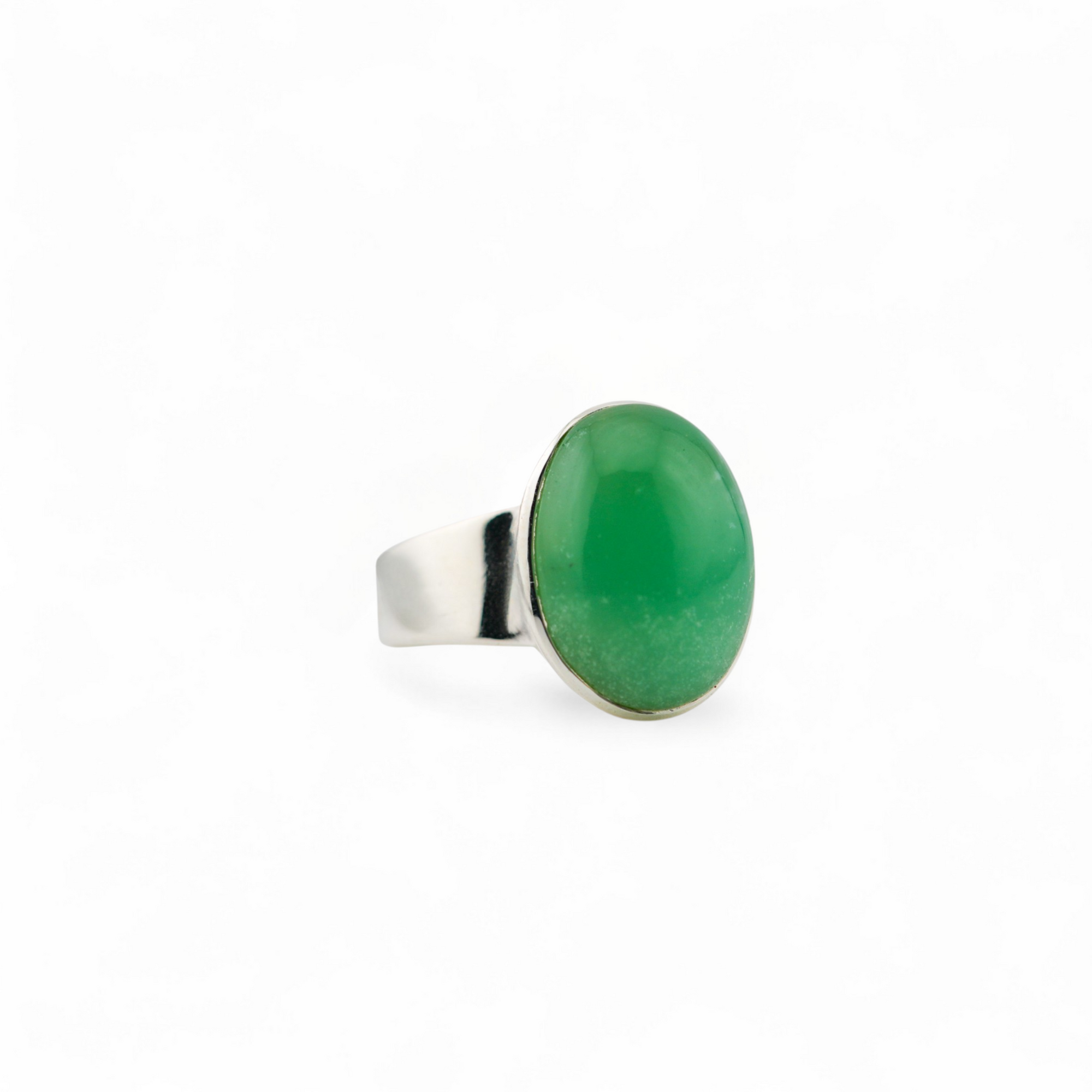 Nordic chrysoprase ring A