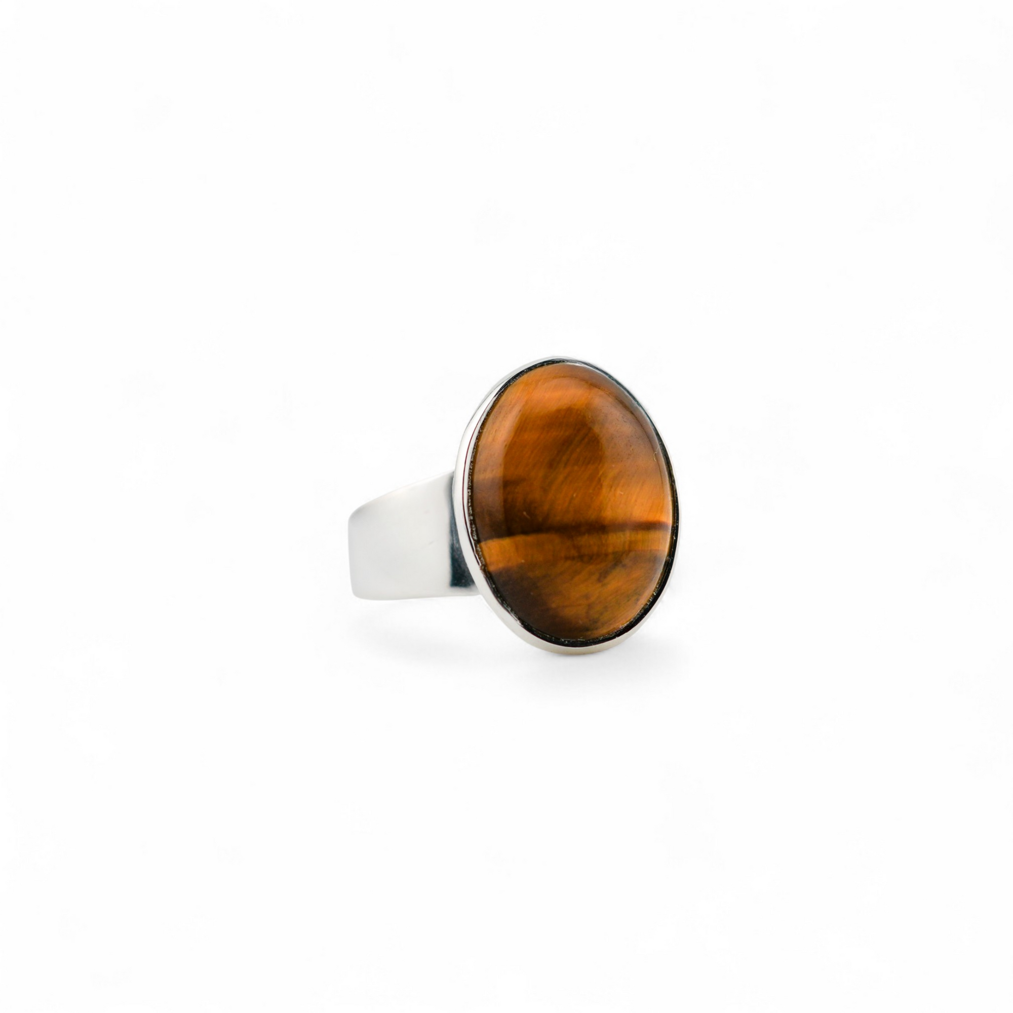 Nordic tiger's eye ring