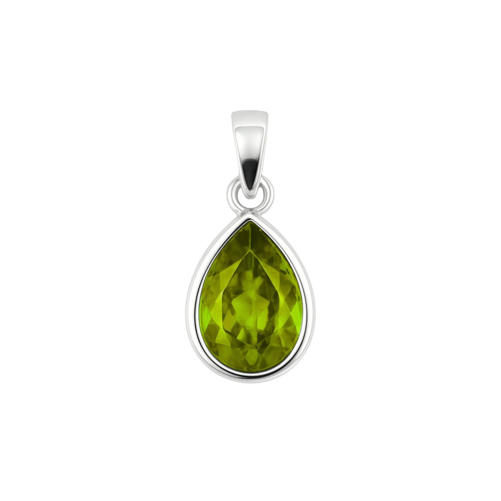 Venus peridot pendant