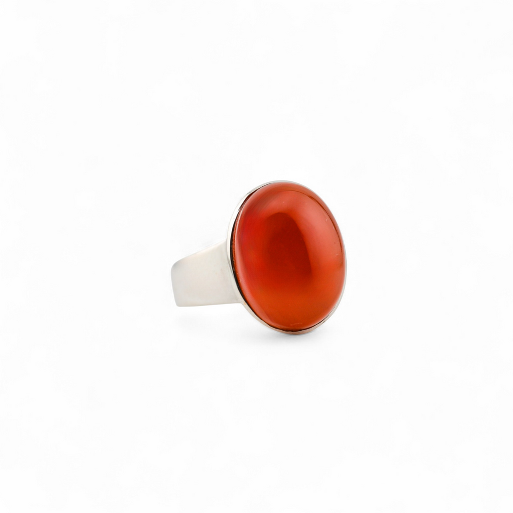 Nordic carnelian ring