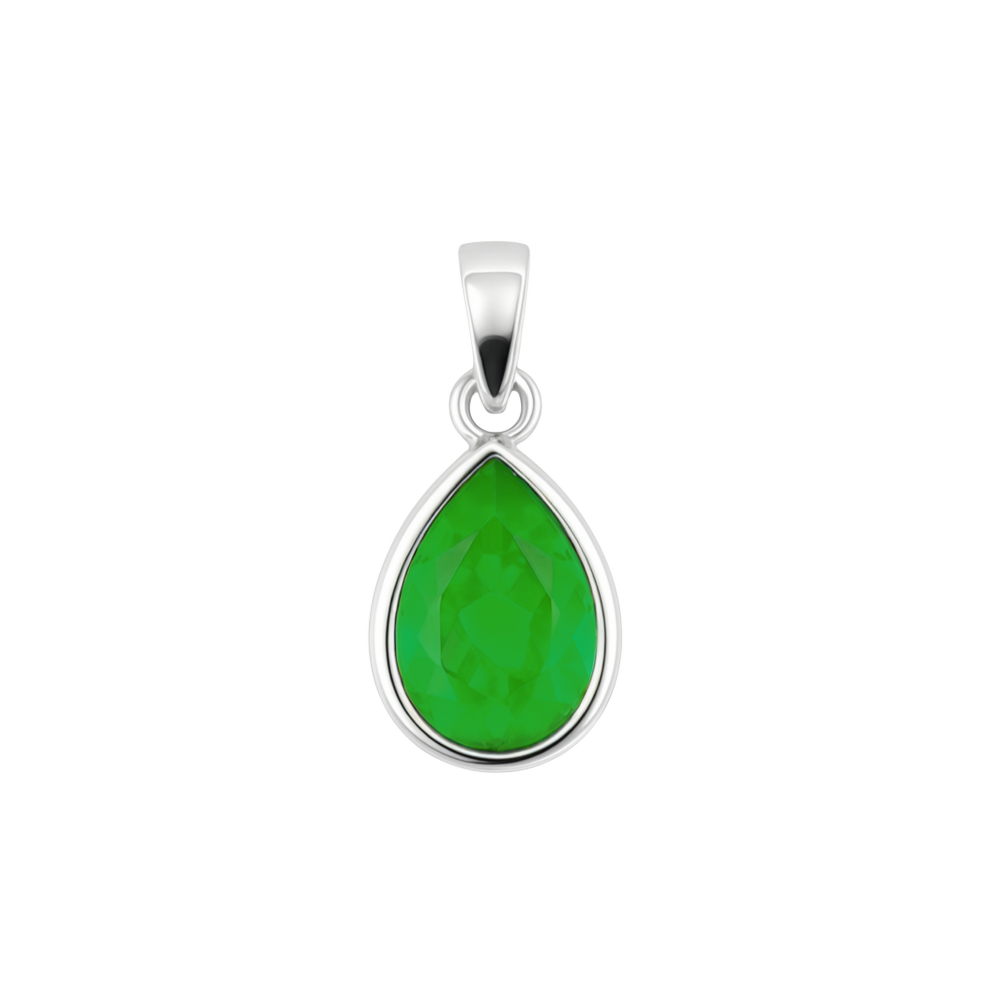 Venus chrysoprase pendant