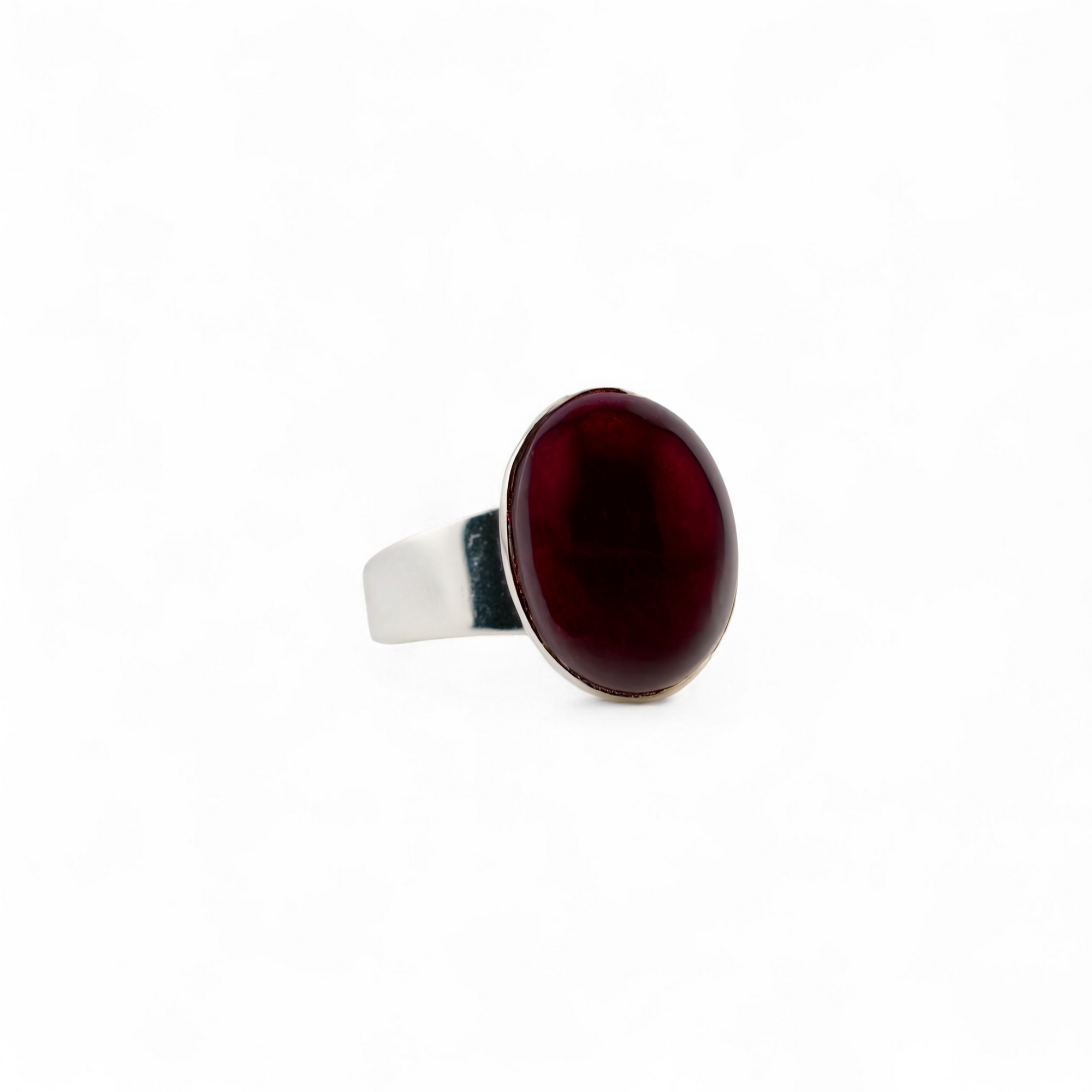 Nordic garnet ring
