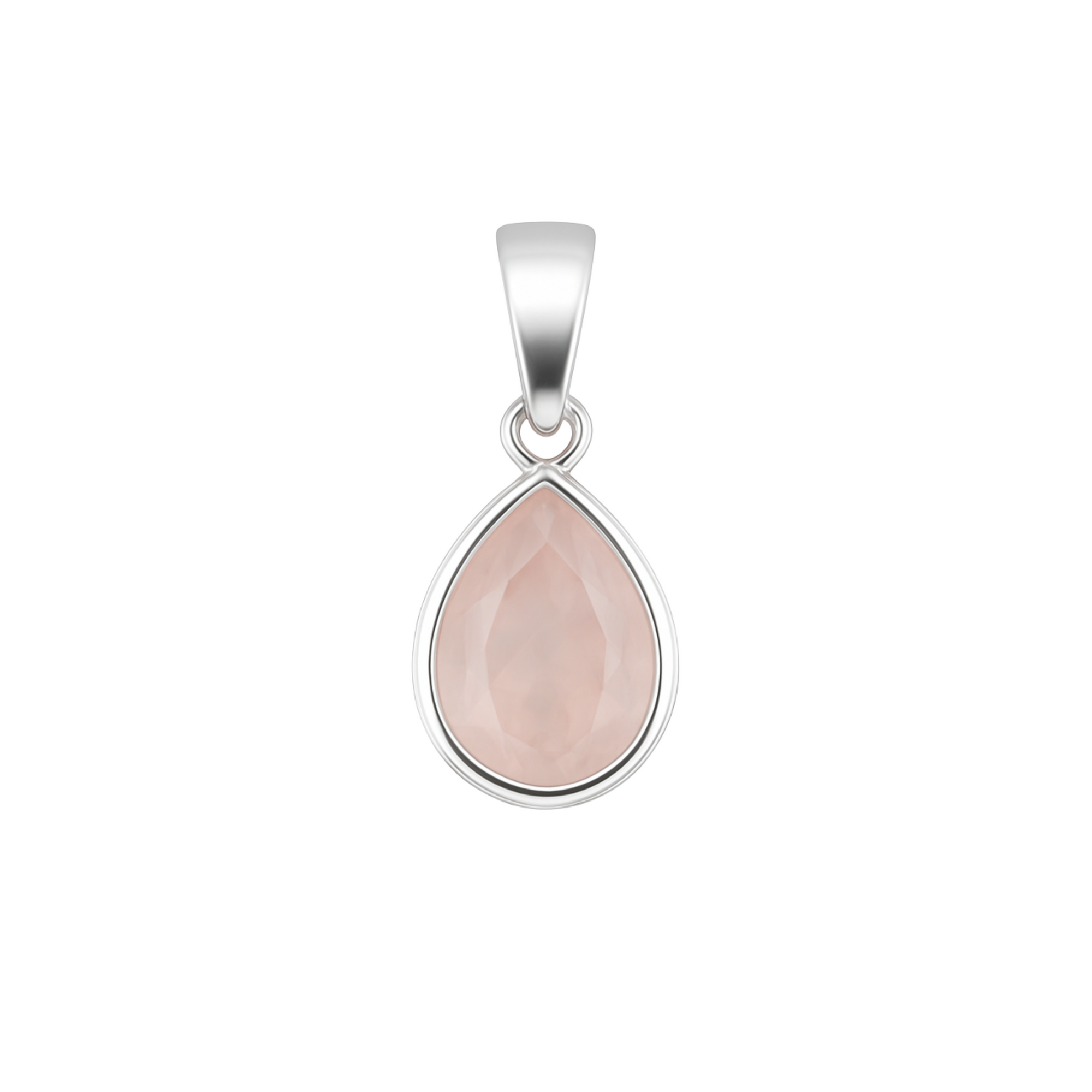 Venus morganite pendant