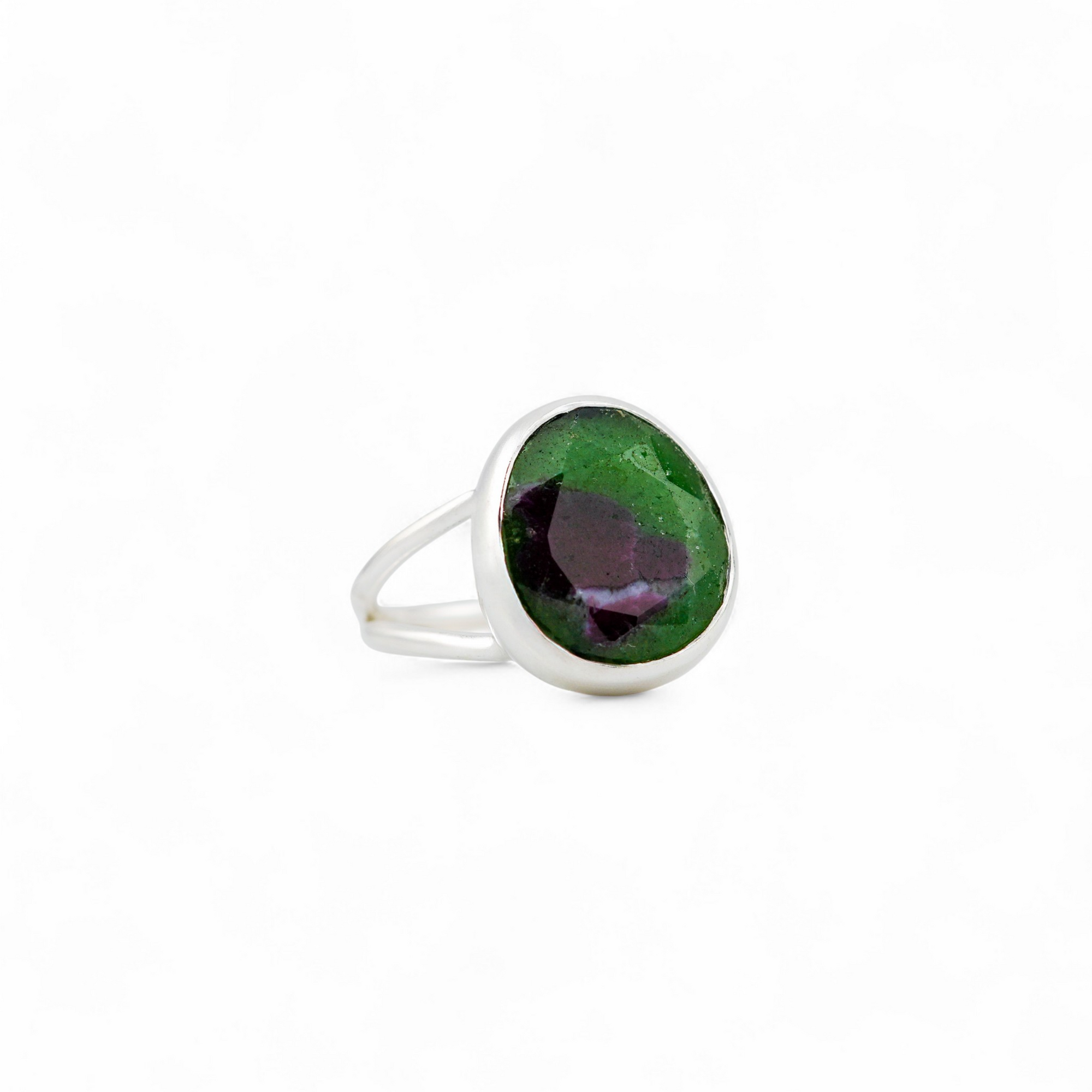 Harmonia ruby zoisite ring