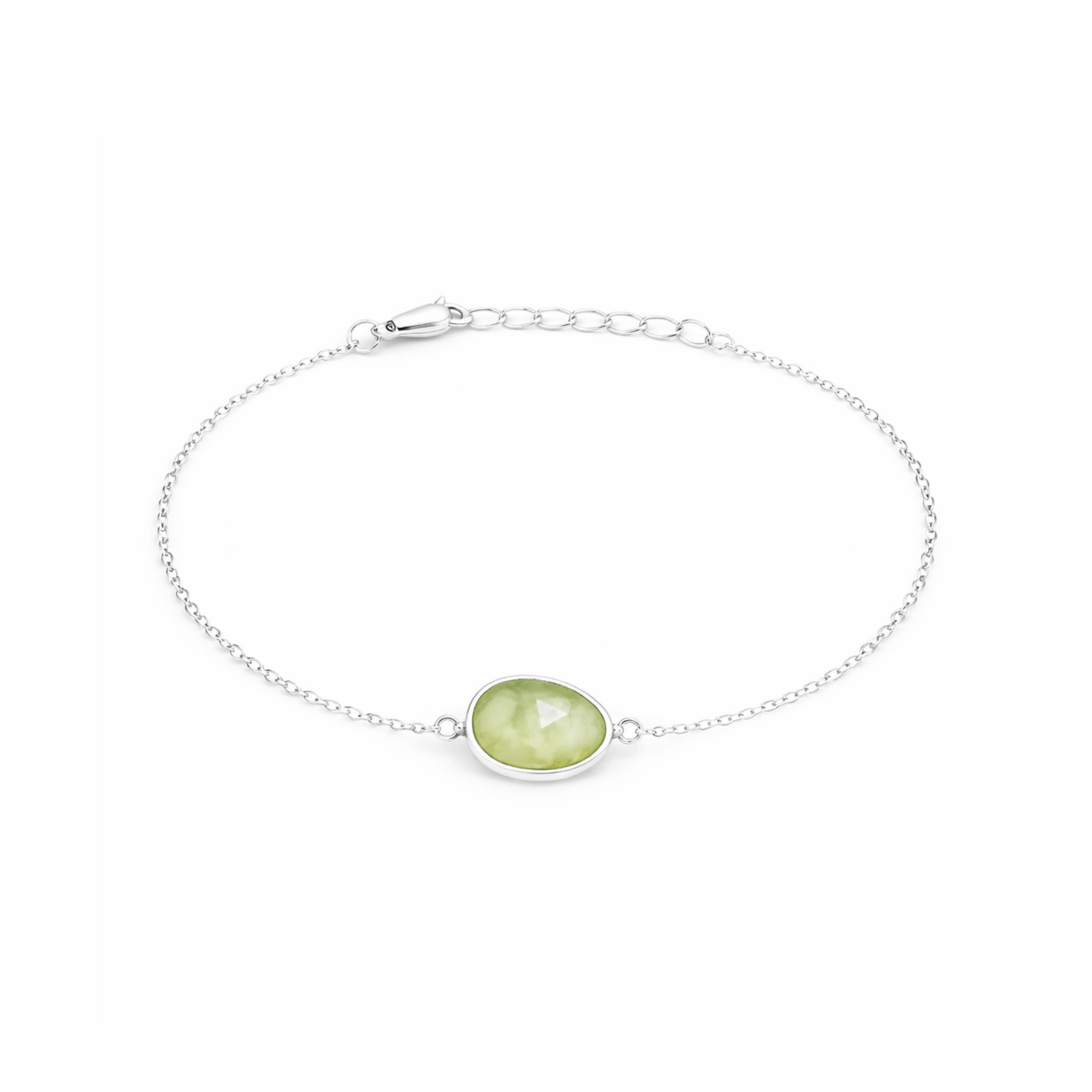 Prehnite bracelet