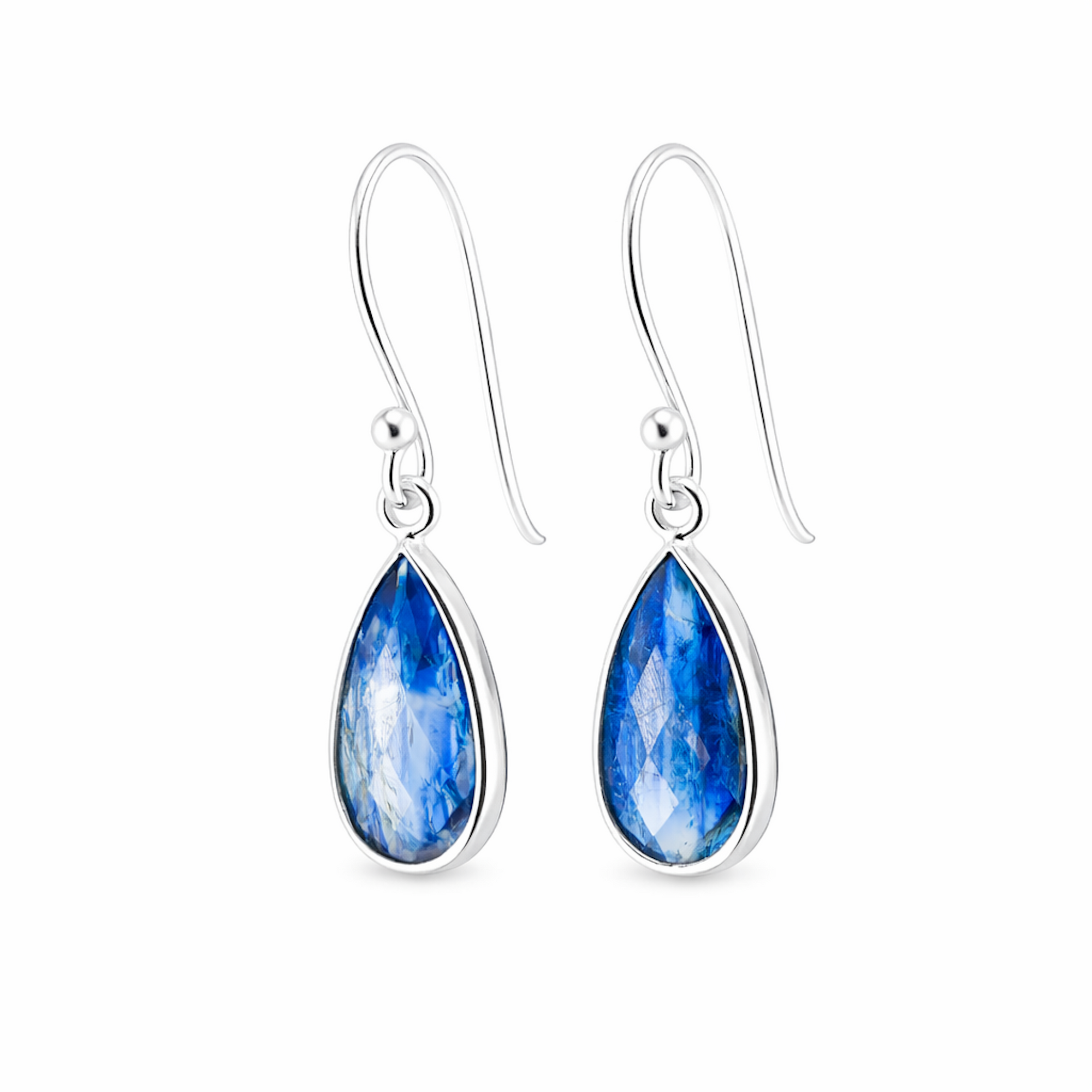Kyanite short earrings