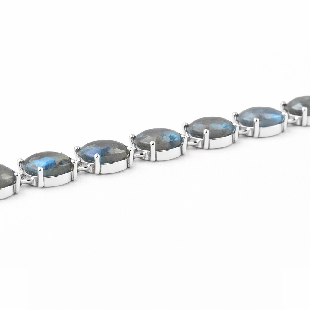 Labradorite briolette bracelet