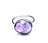 Nordic flair amethyst ring