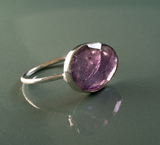 Nordic flair amethyst ring