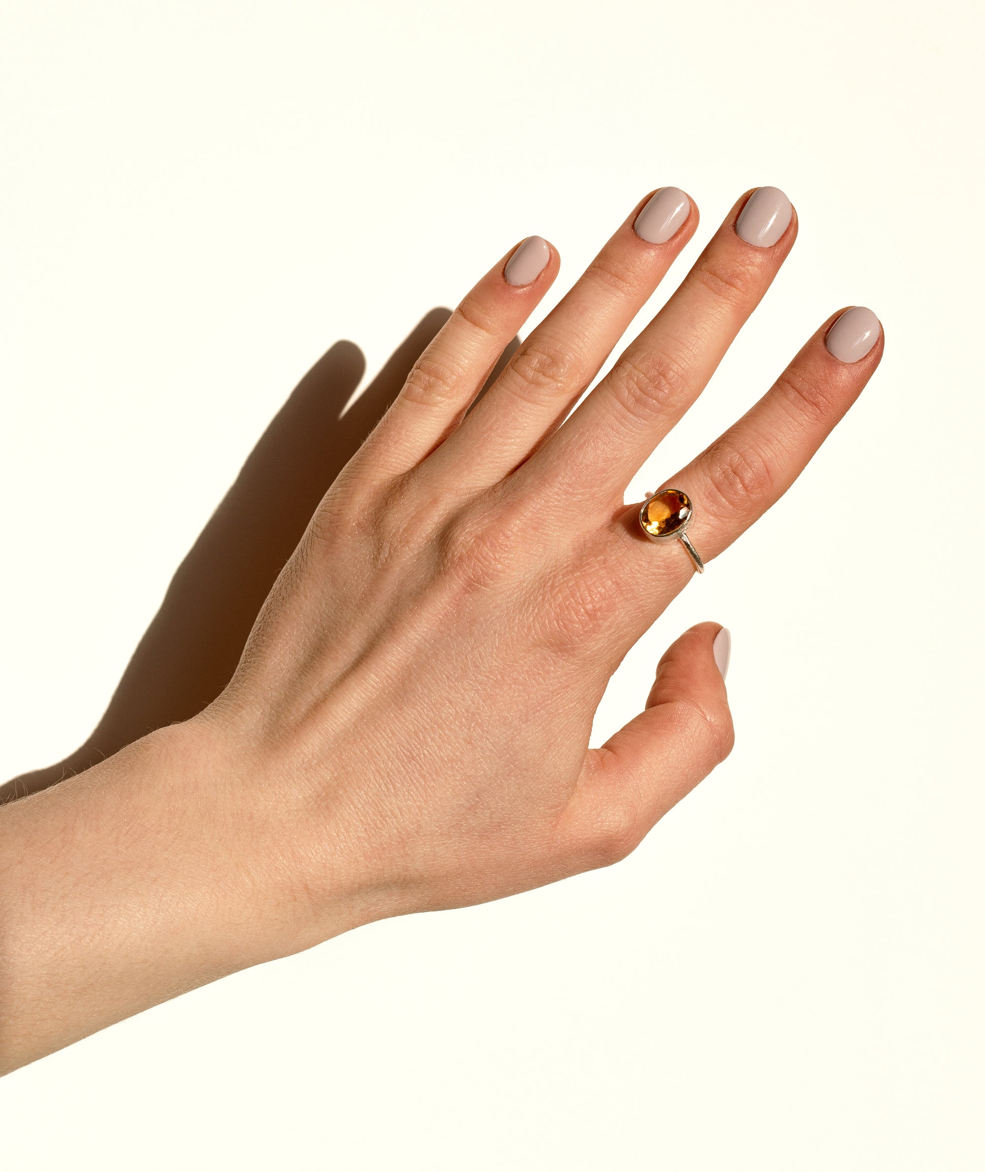 Brazil citrine ring