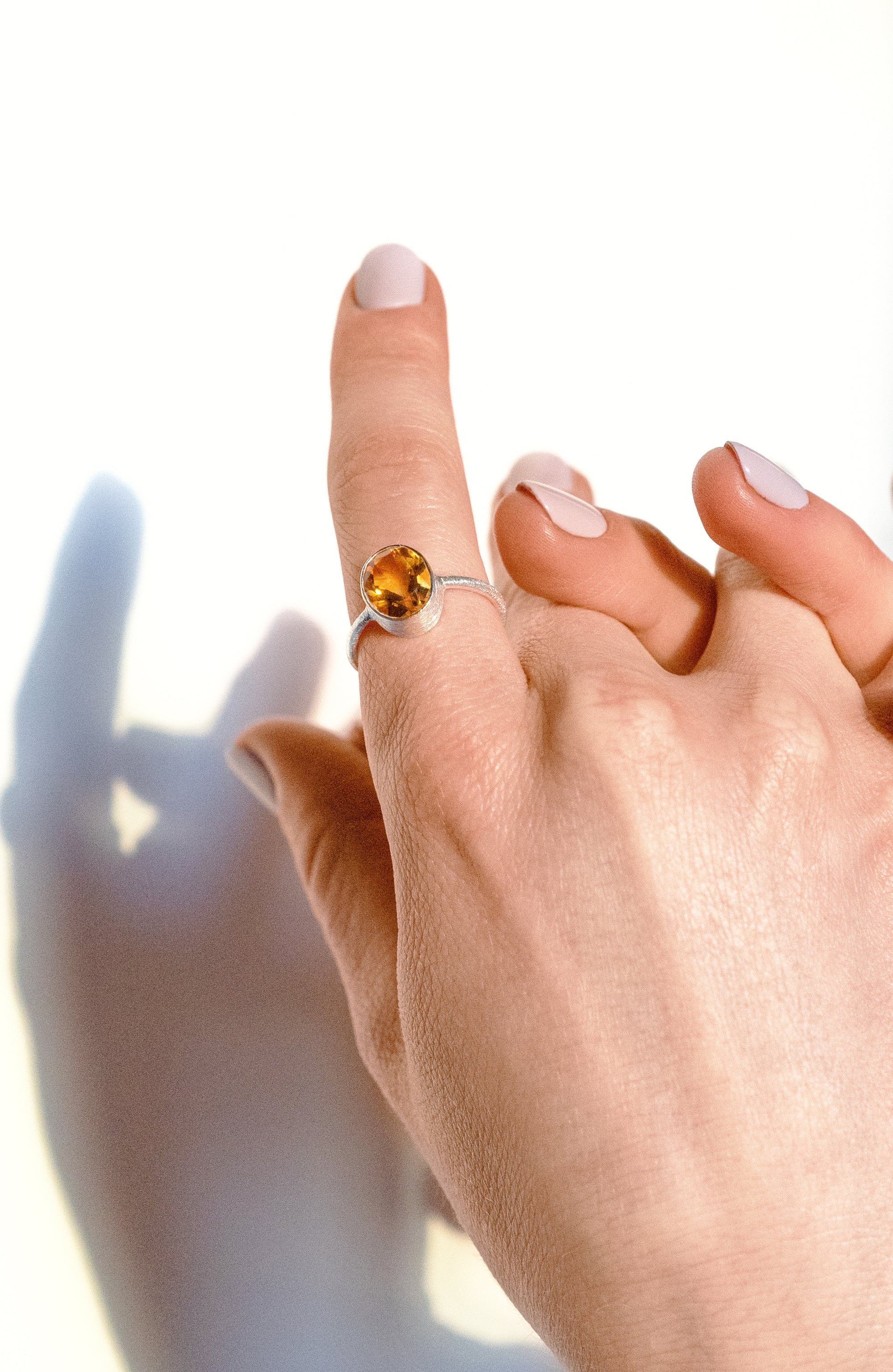 Brazil citrine ring