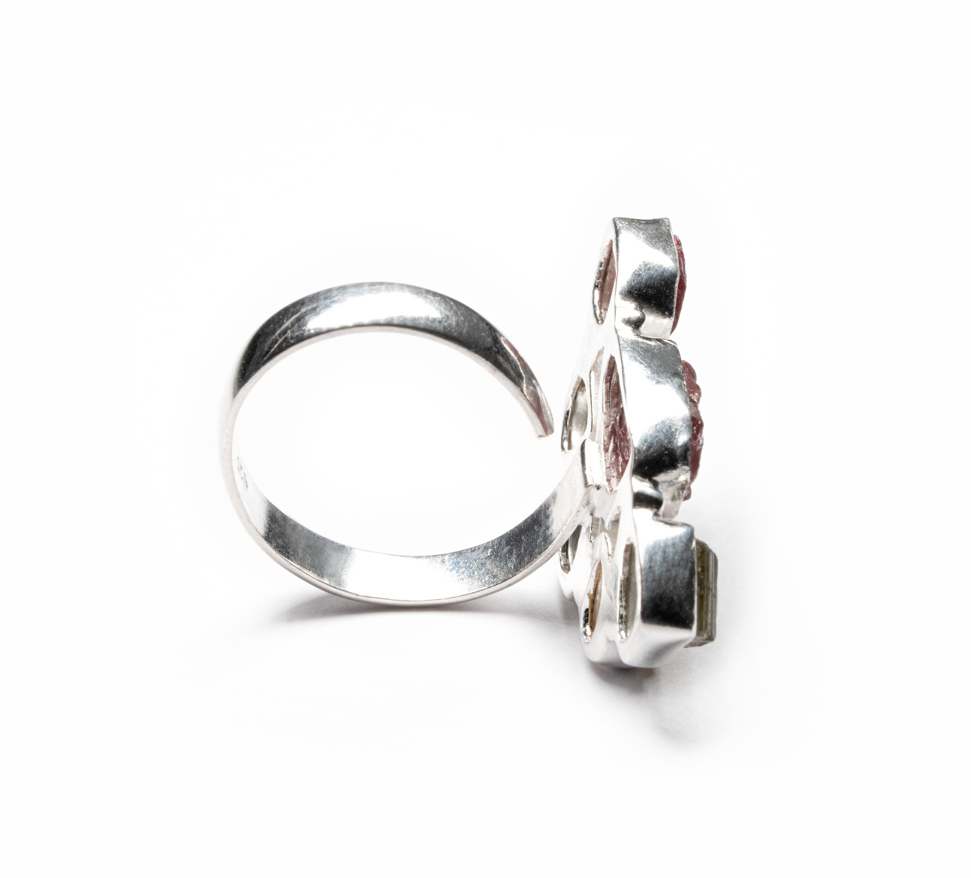 Giraffe tourmaline ring