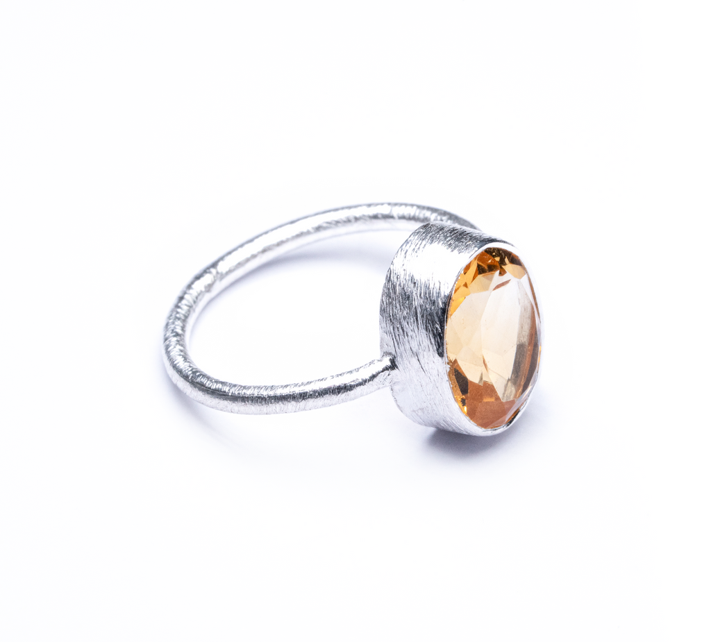 Brazil citrine ring