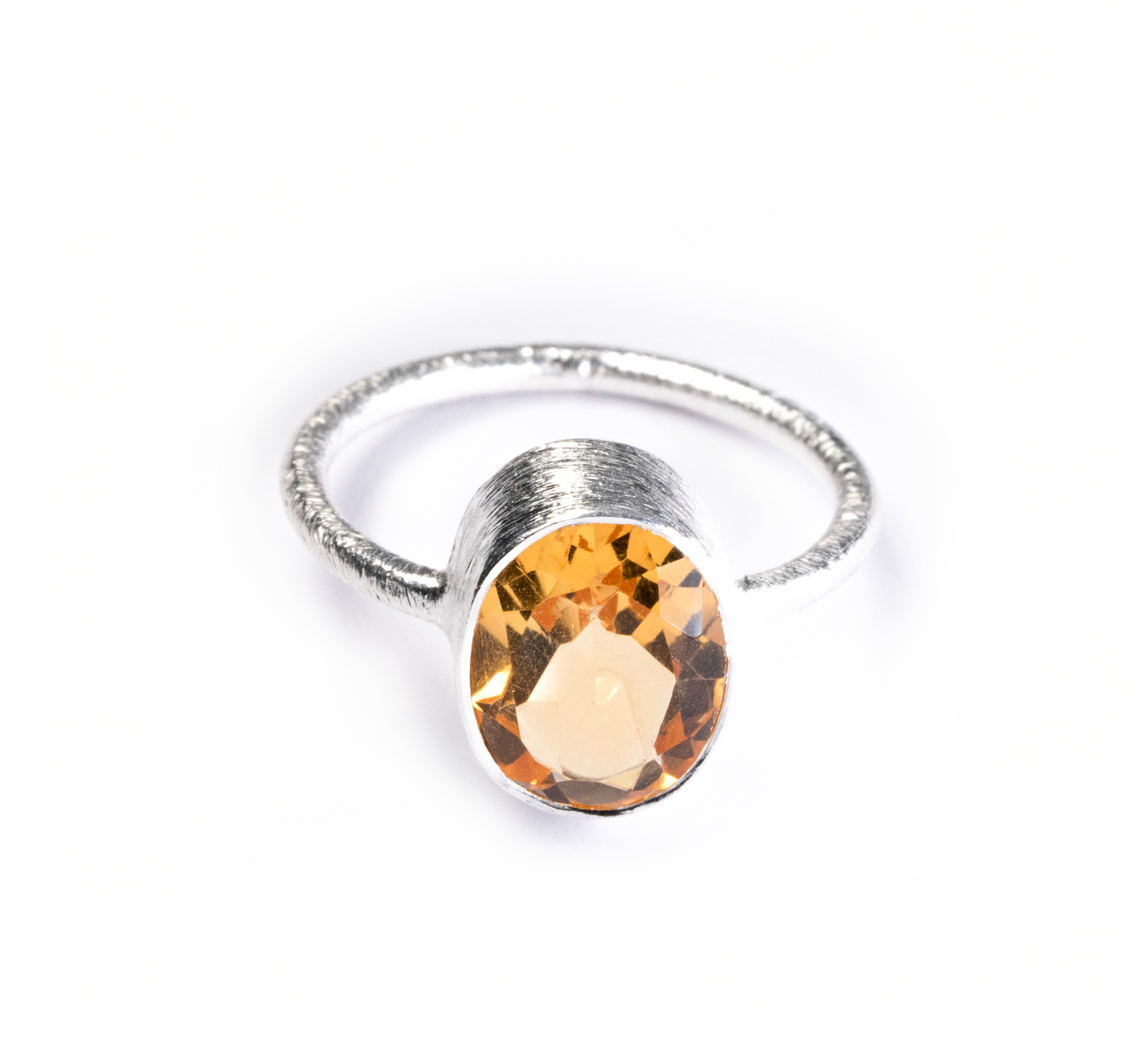 Brazil citrine ring