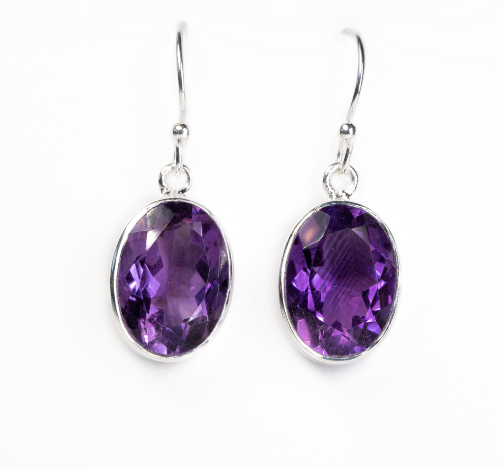 Amethyst Selene earrings