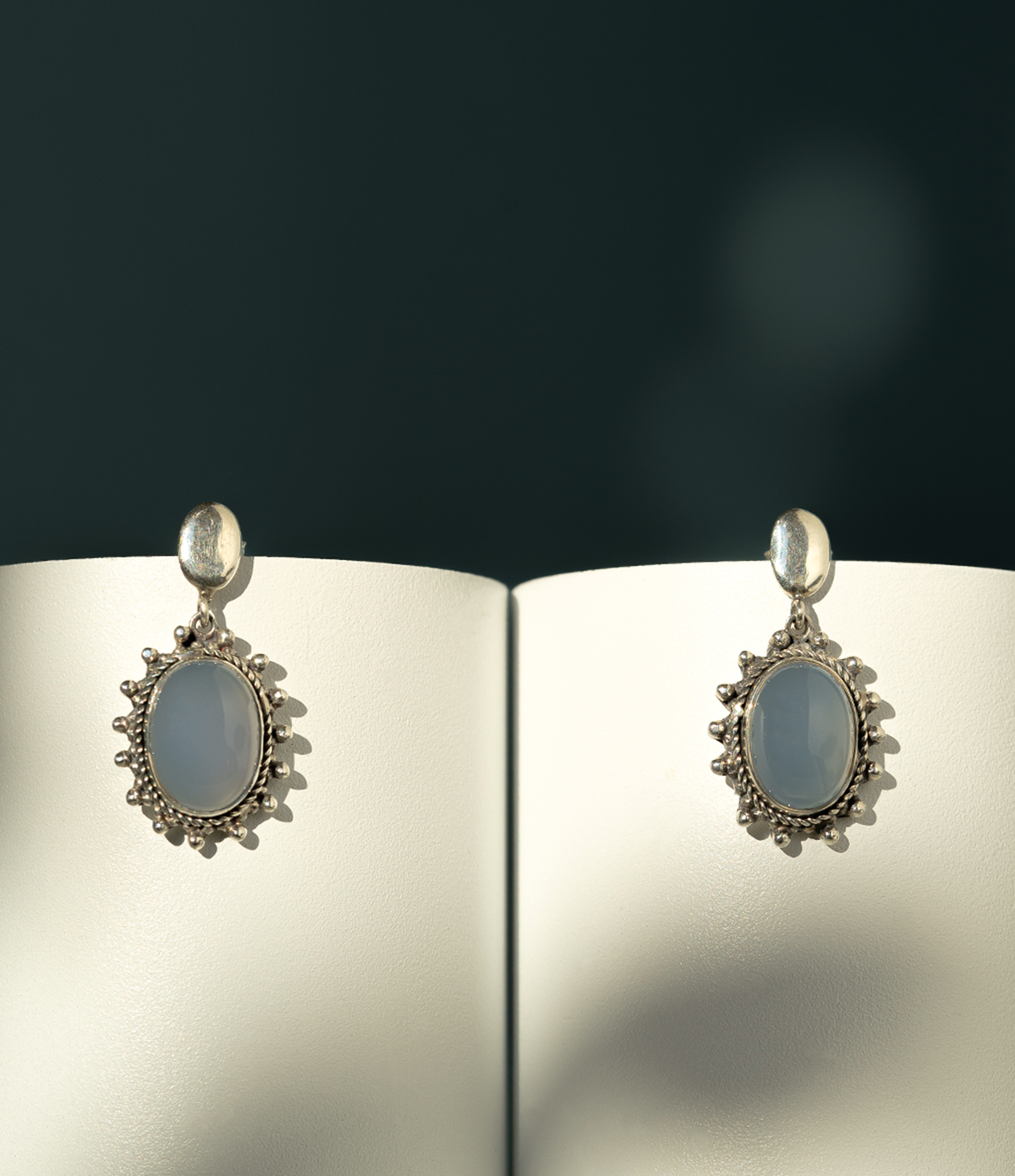 Saulora chalcedony Earrings