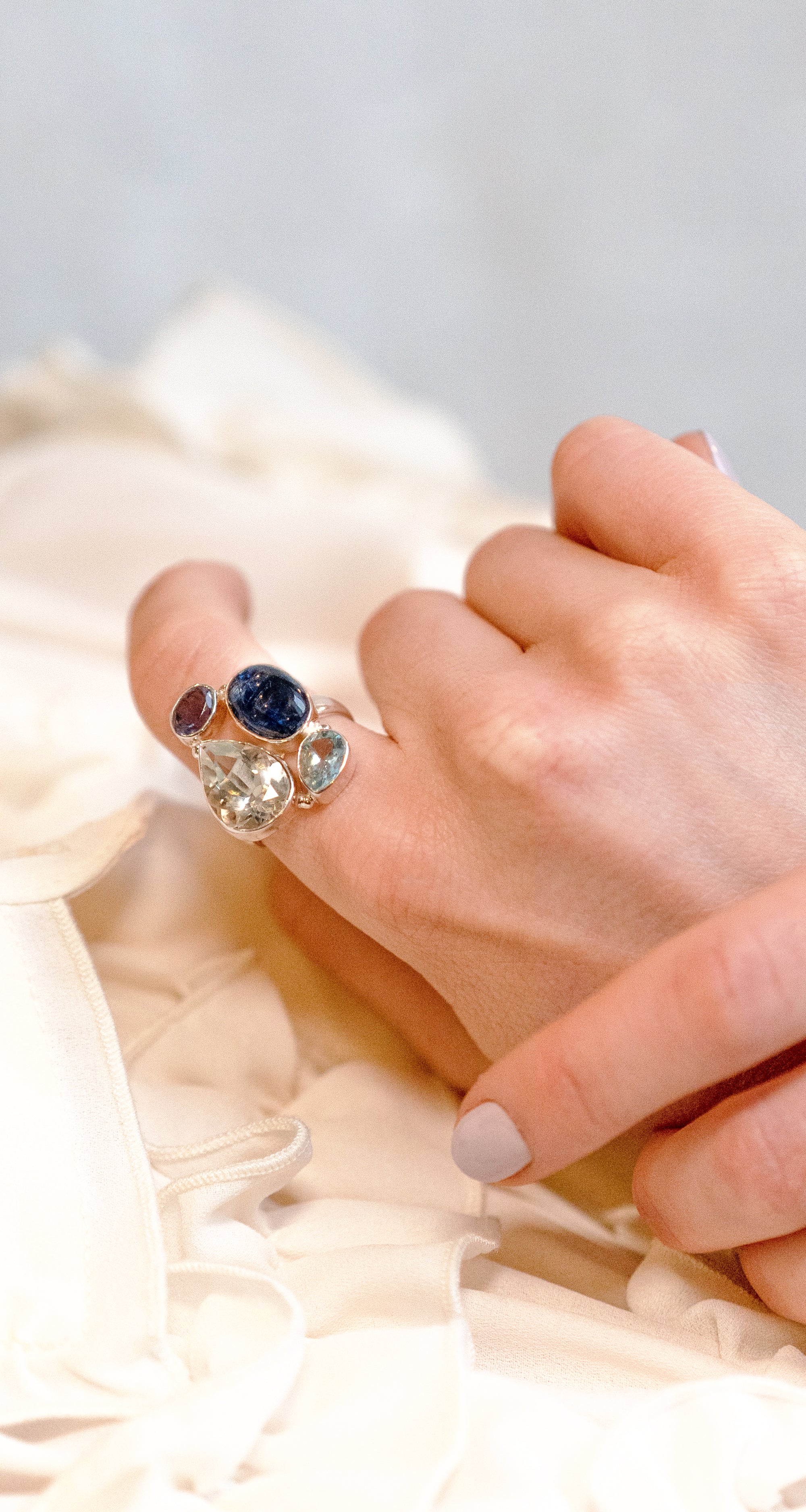 Victoria blue ring