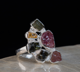 Giraffe Tourmaline Ring