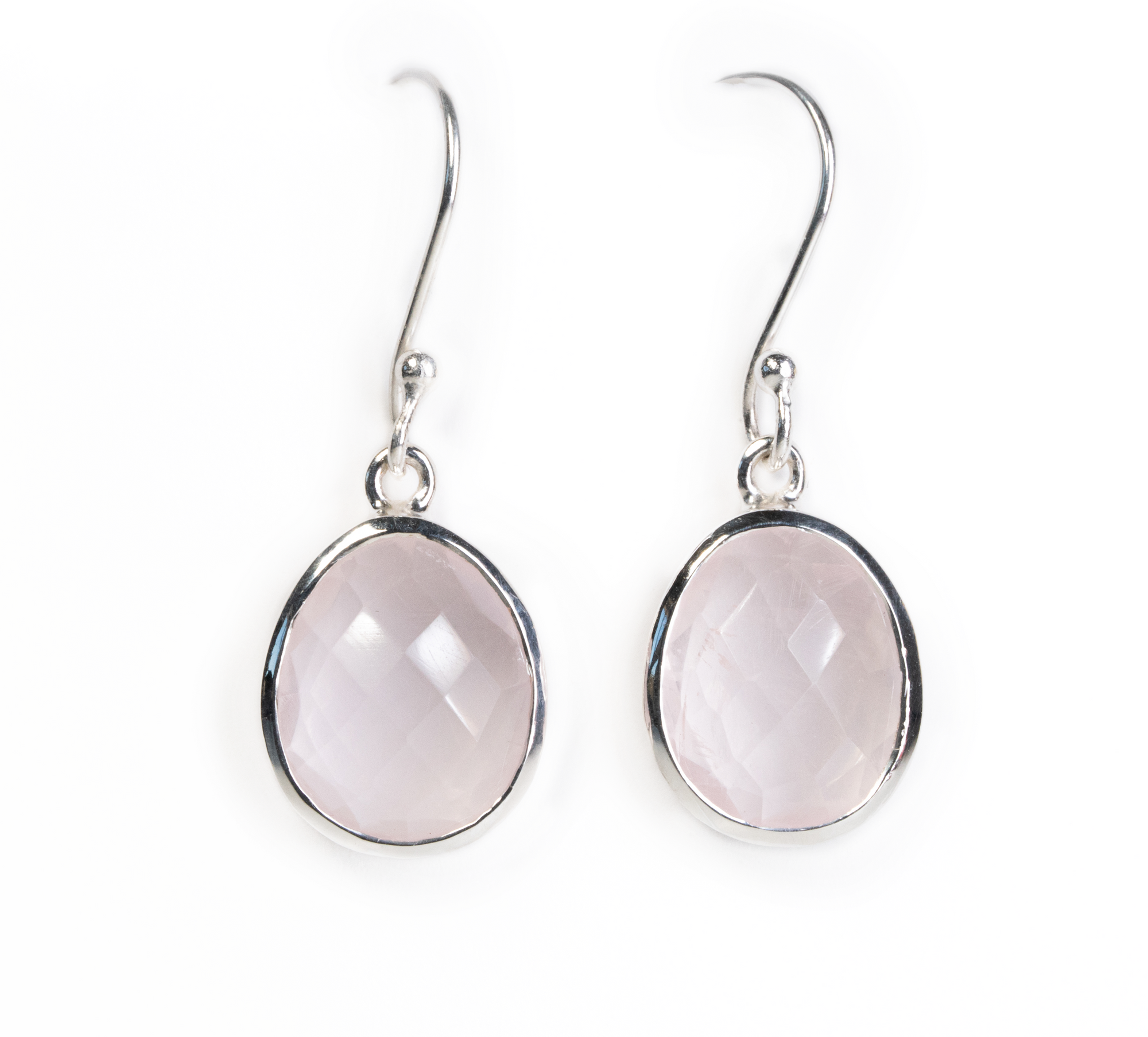 Rose Quartz Earrings