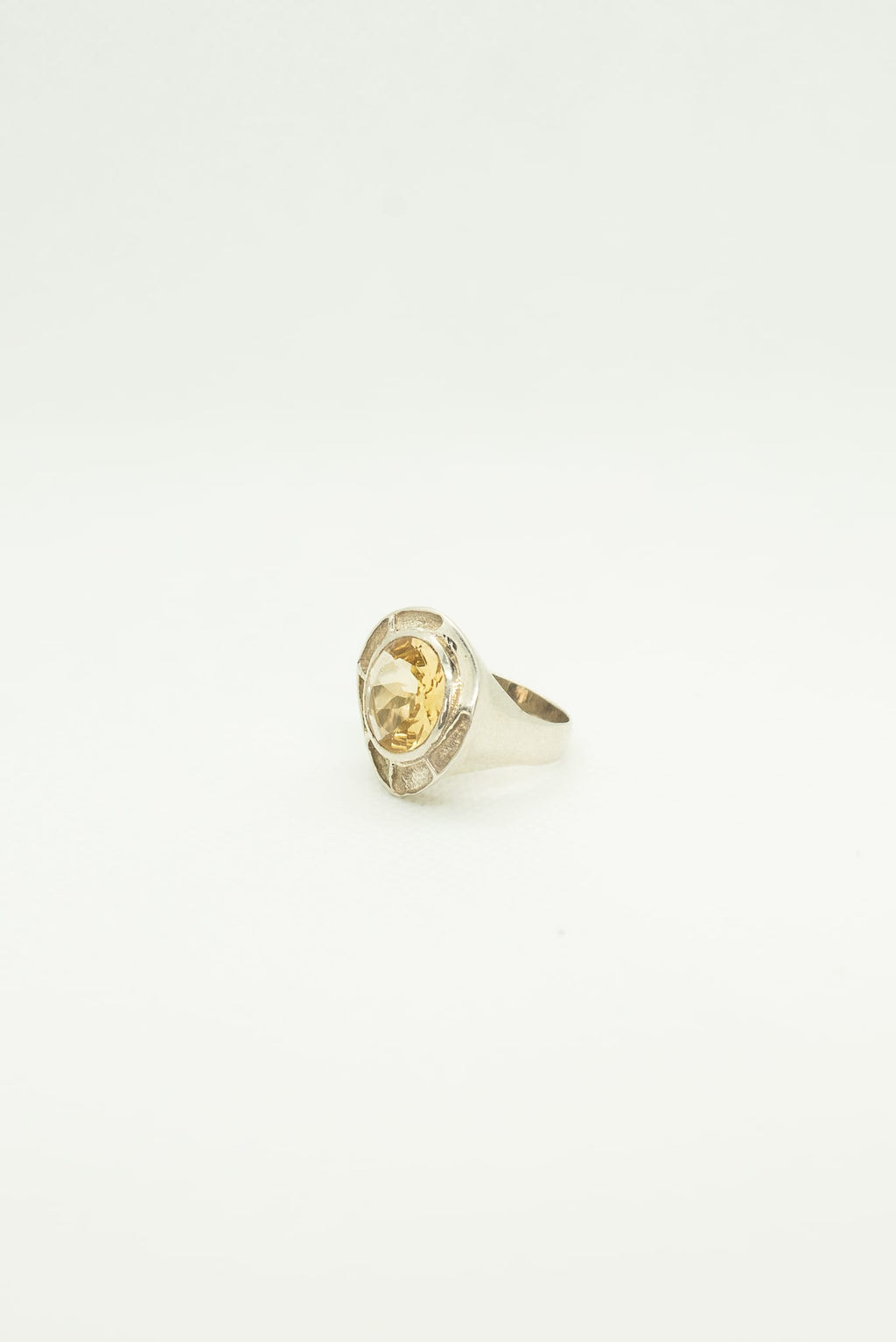 Mystic citrine ring