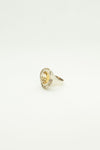 Mystic citrine ring